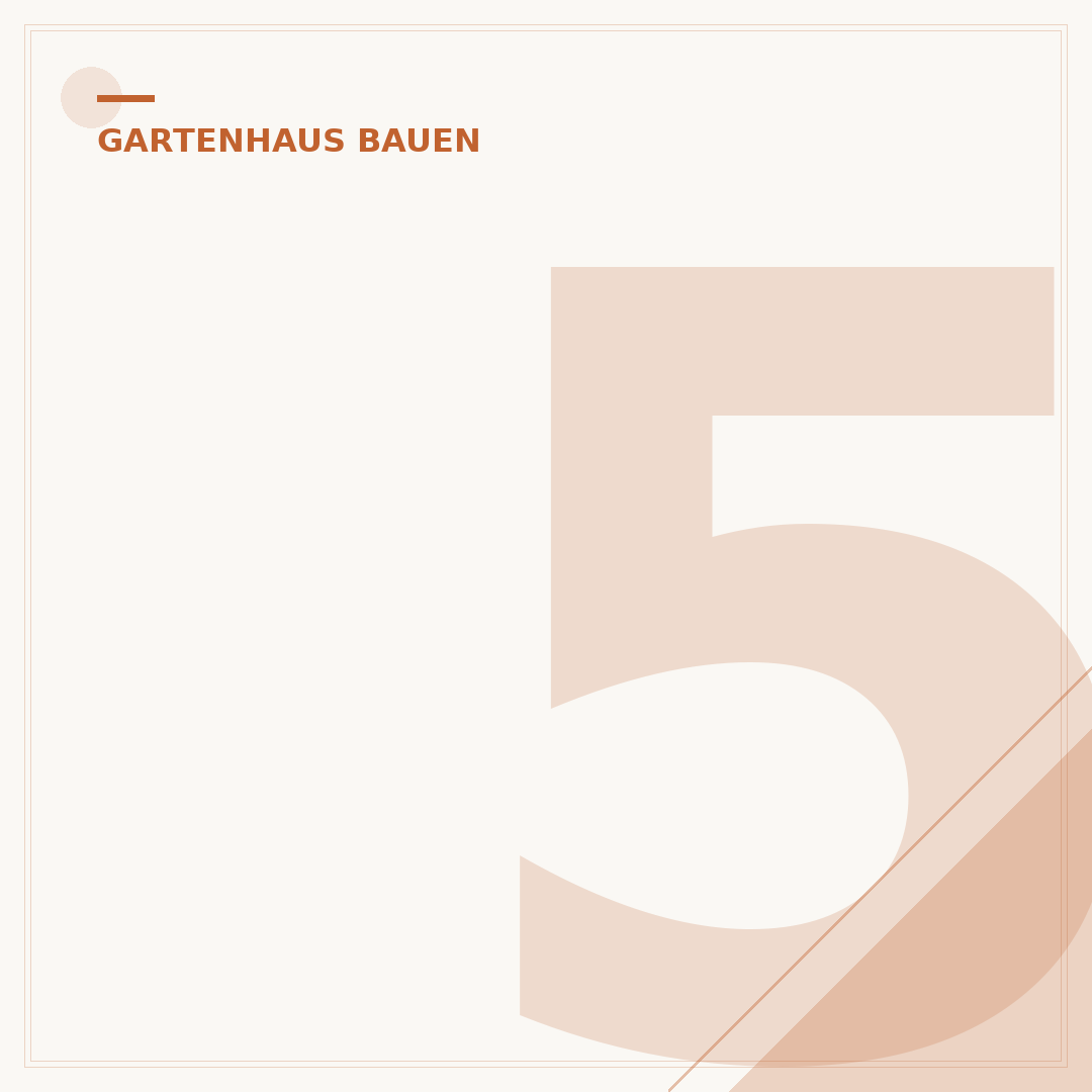 5-Eck Gartenhaus mit Anbau: Planung, Modelle & Vorteile