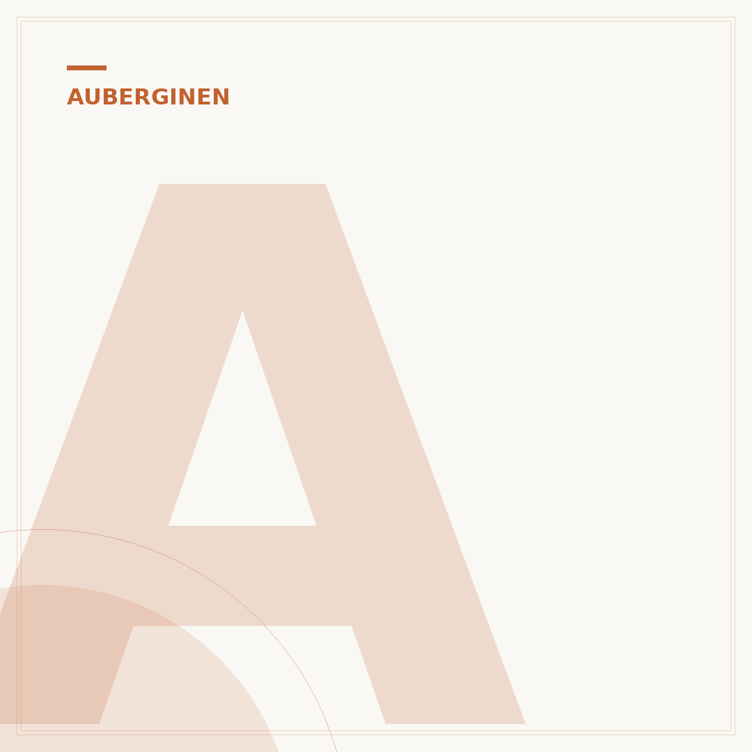 Auberginen ausgeizen