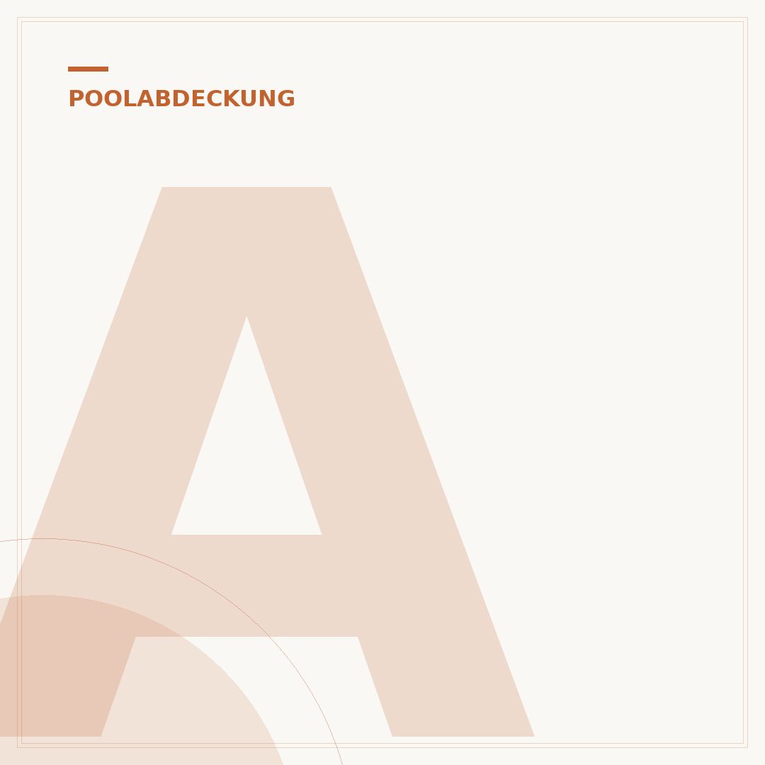 Aufblasbare Poolabdeckung für den Winter: Schutz & Pflege