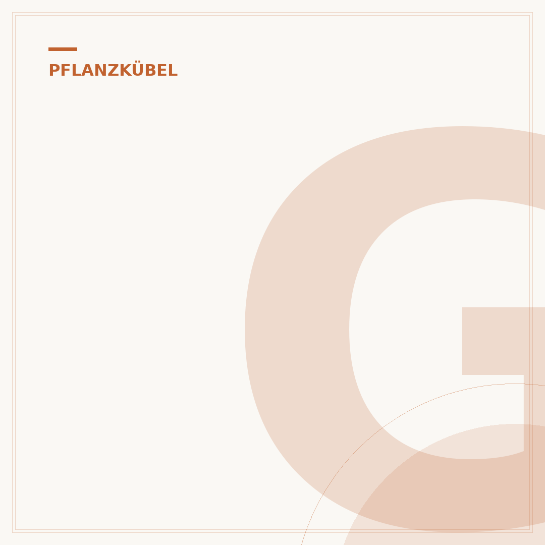 Große Pflanzkübel für Außenbereiche: Auswahl & Stil