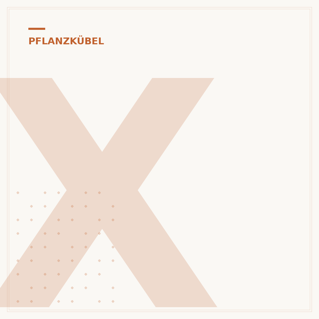XXL Pflanzkübel für den Außenbereich: Auswahl und Pflege