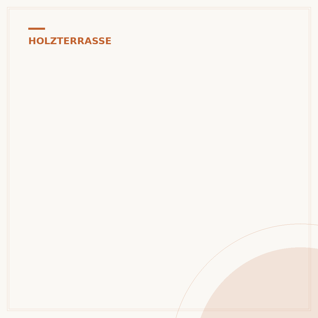 Öl für die Bankirai-Terrasse