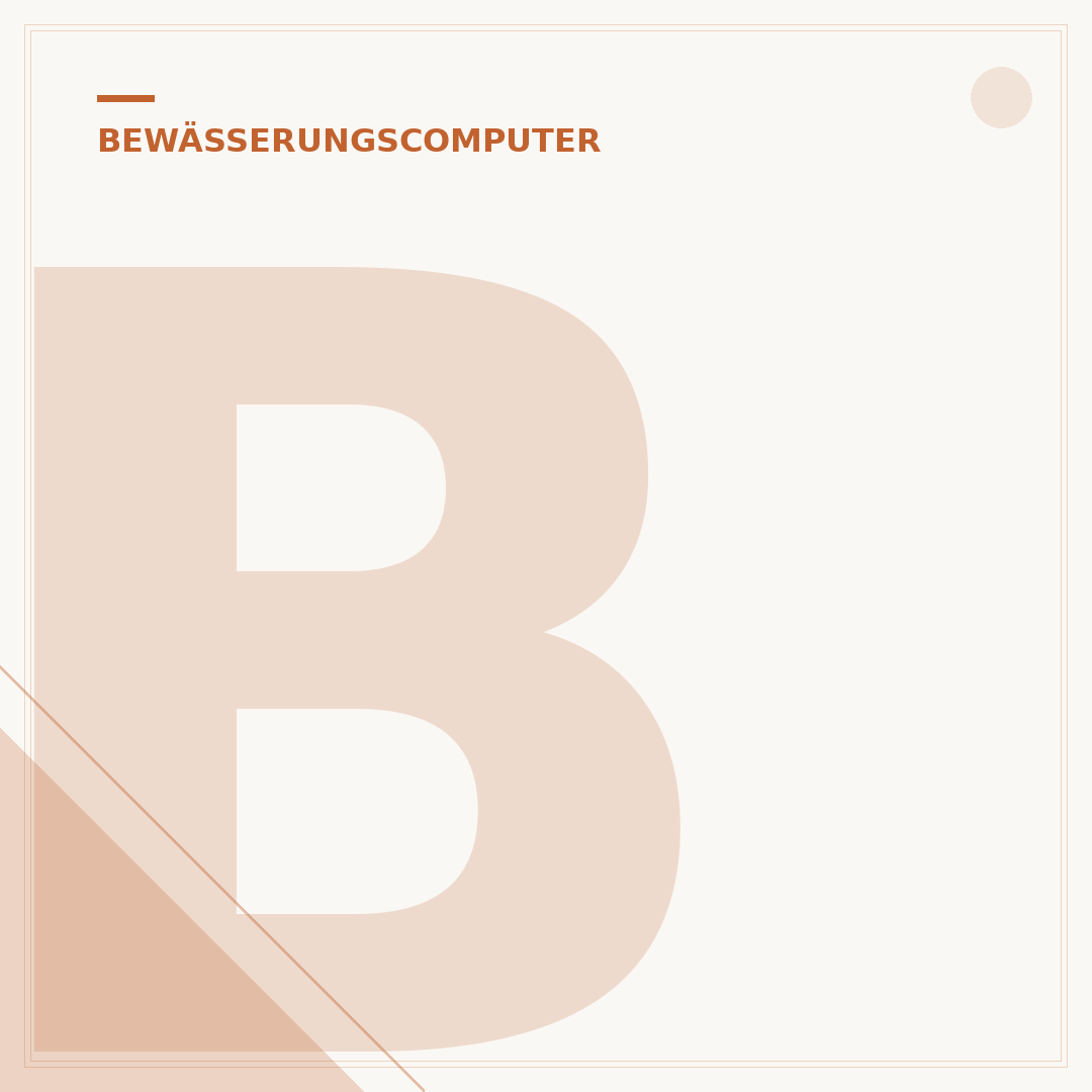 Bewässerungscomputer mit App