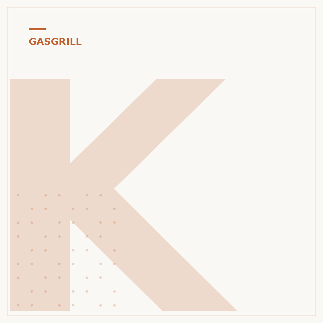 Kleiner Camping-Gasgrill