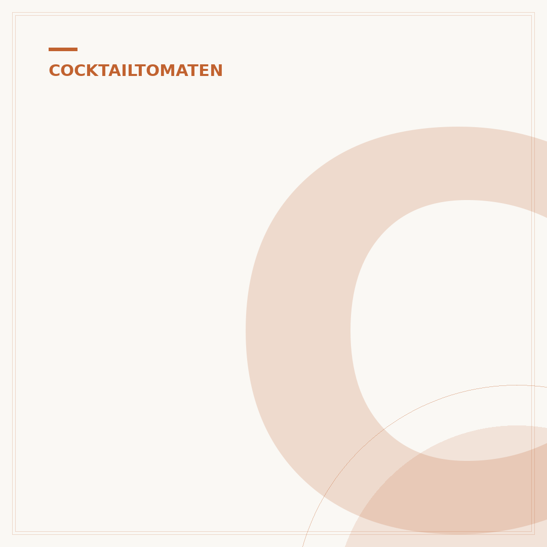 Cocktailtomaten ausgeizen
