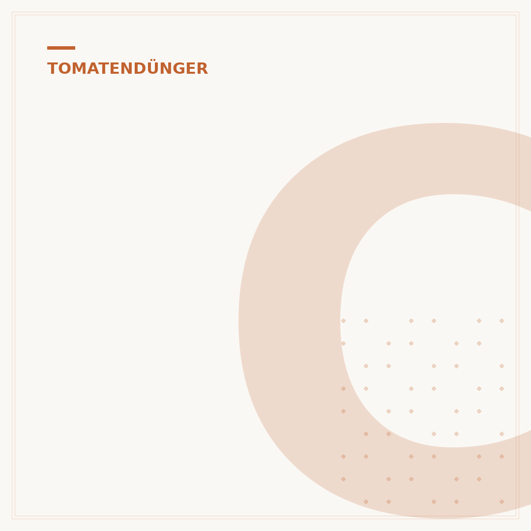 Compo Bio Tomatendünger: Der Weg zu gesunden Pflanzen