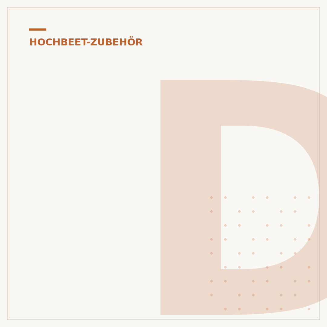 Dach für Hochbeet selber bauen