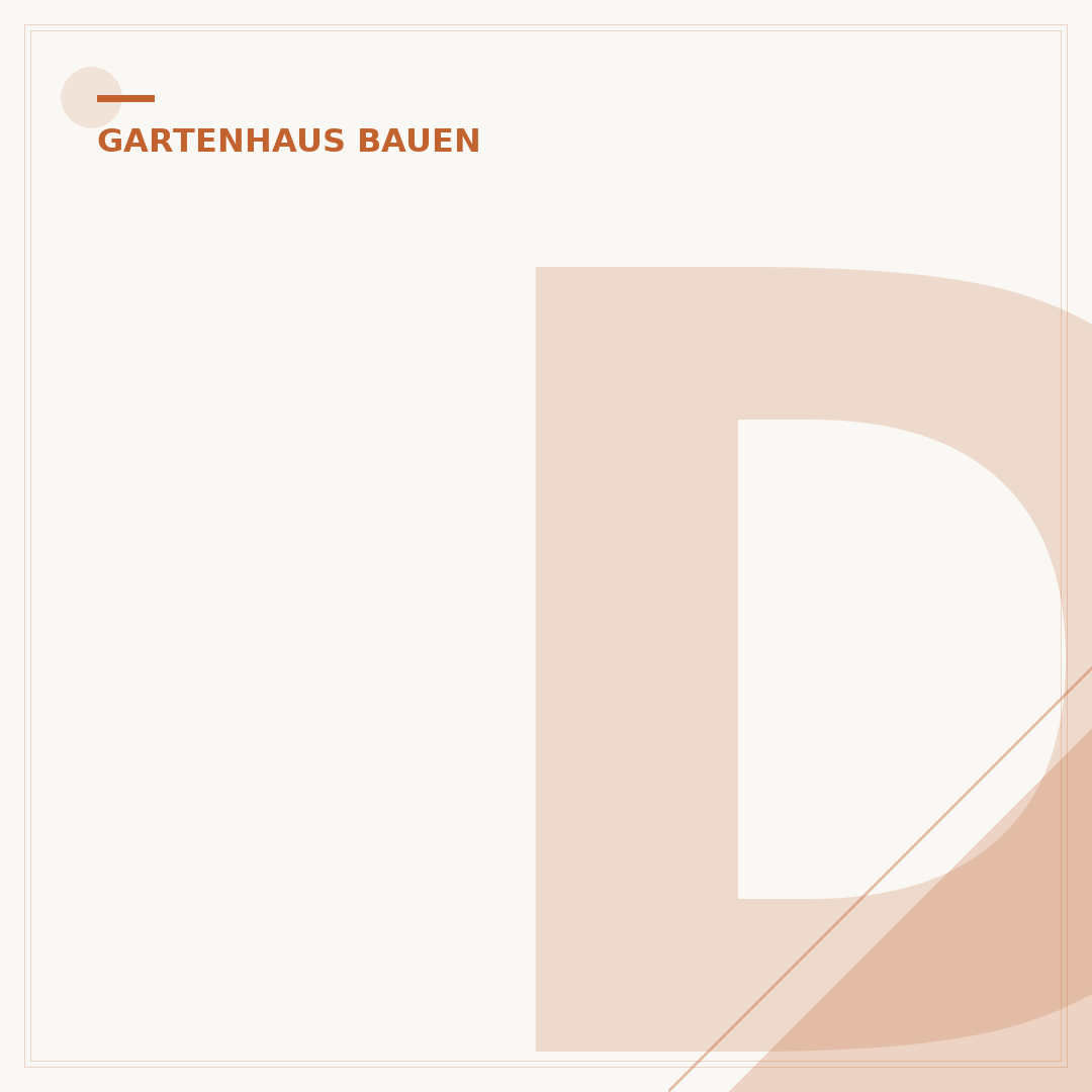 Dachrinne am Gartenhaus montieren