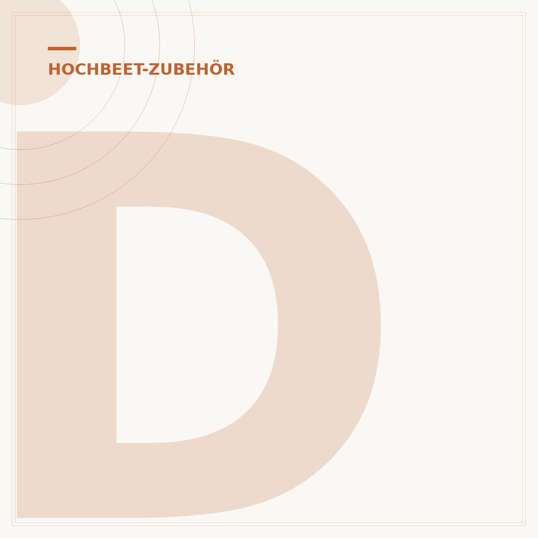 Deckel für Hochbeet