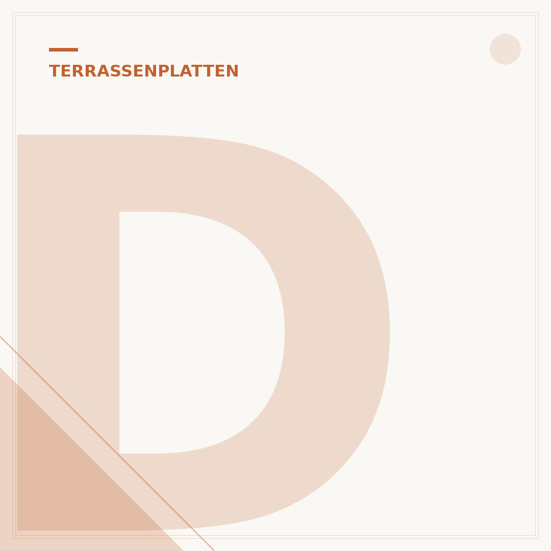 Diephaus Terrassenplatten: Auswahl und Verlegen