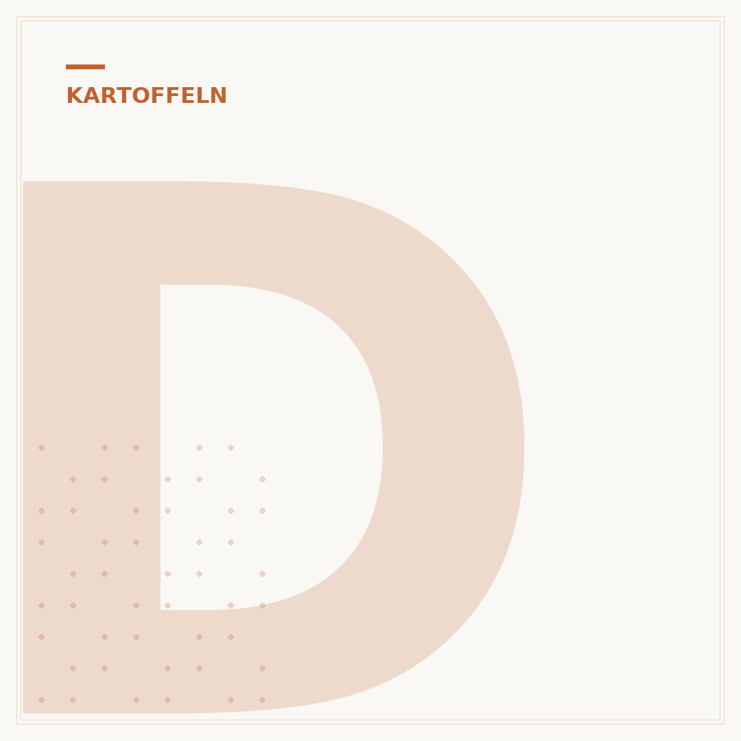 Düngung von Kartoffeln