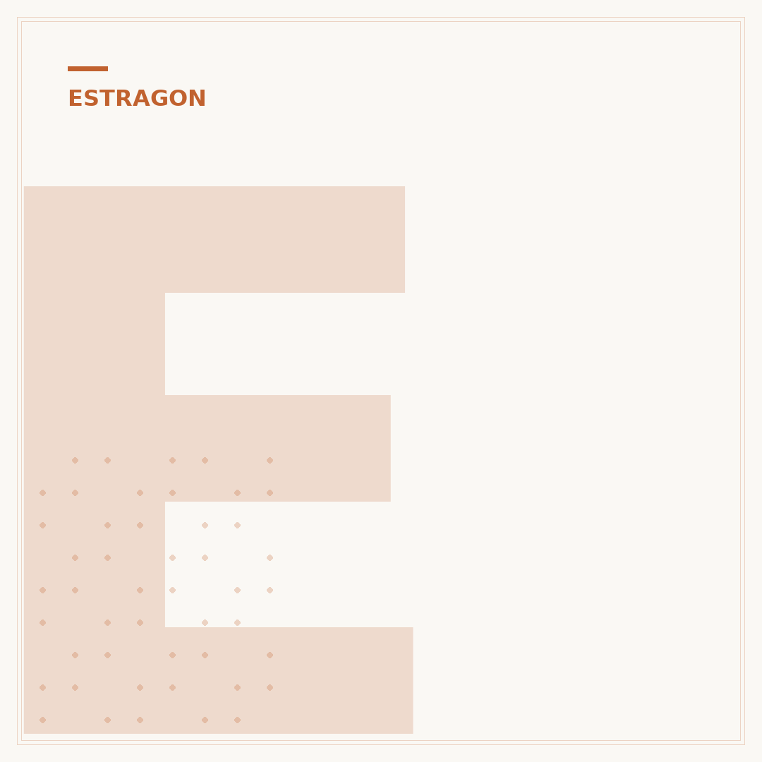 Estragon schneiden