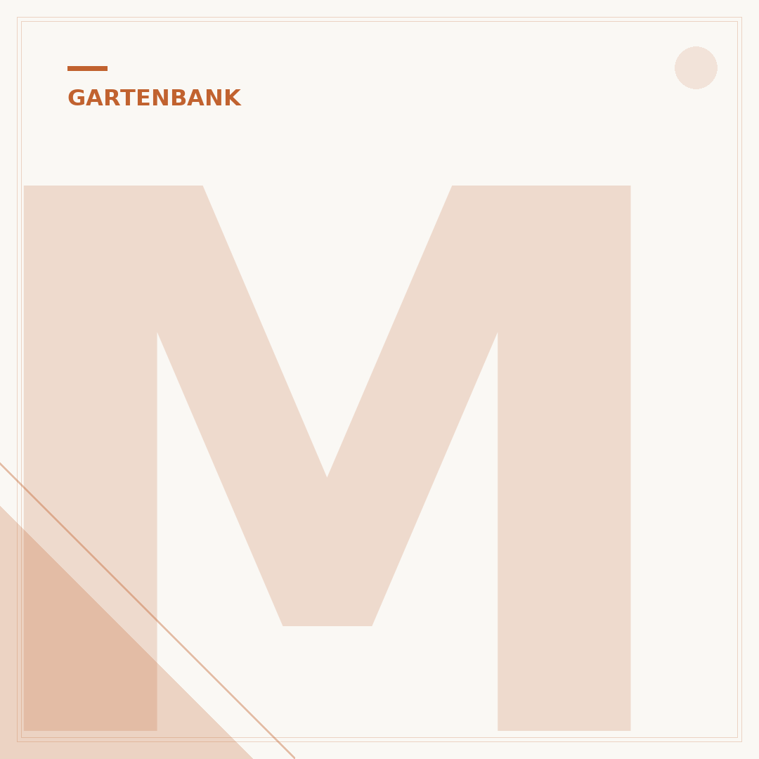 Moderne Gartenbank dekorieren: Stile & Ideen