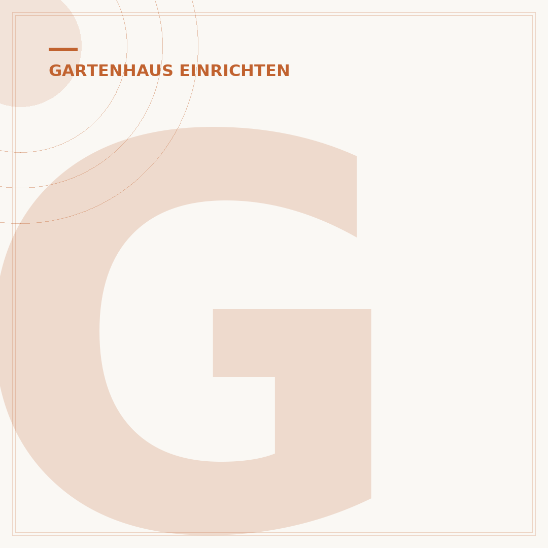 Gartenhaus als Werkstatt: Ihr Projektraum im Grünen