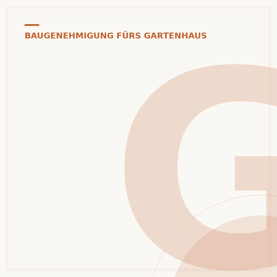 Gartenhaus genehmigungsfrei Niedersachsen: Regeln & Maße