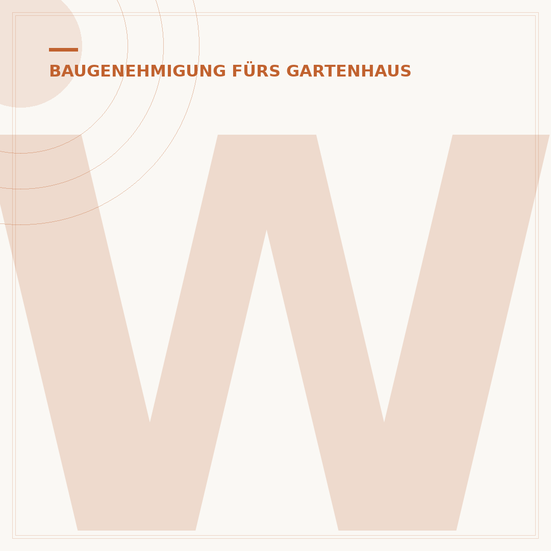 Wie groß darf ein Gartenhaus sein?