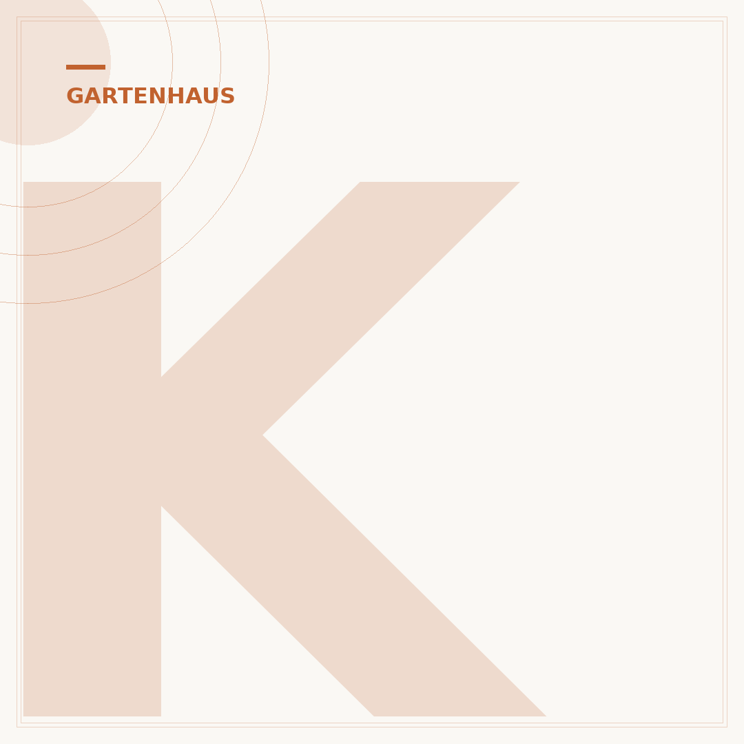 Kleines Gartenhaus aus Metall