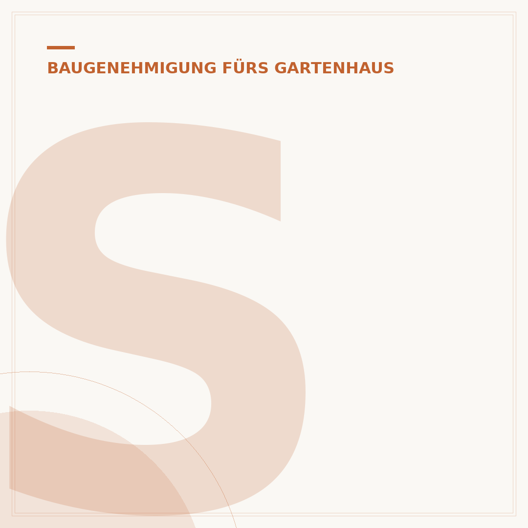 Strafe für Gartenhaus ohne Baugenehmigung