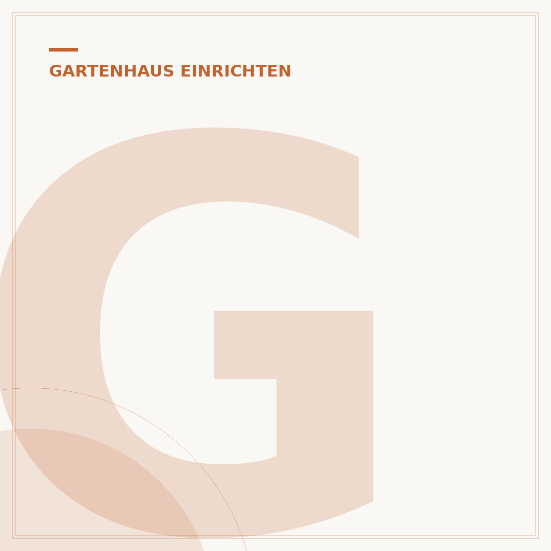 Gartenhaus für Werkzeug
