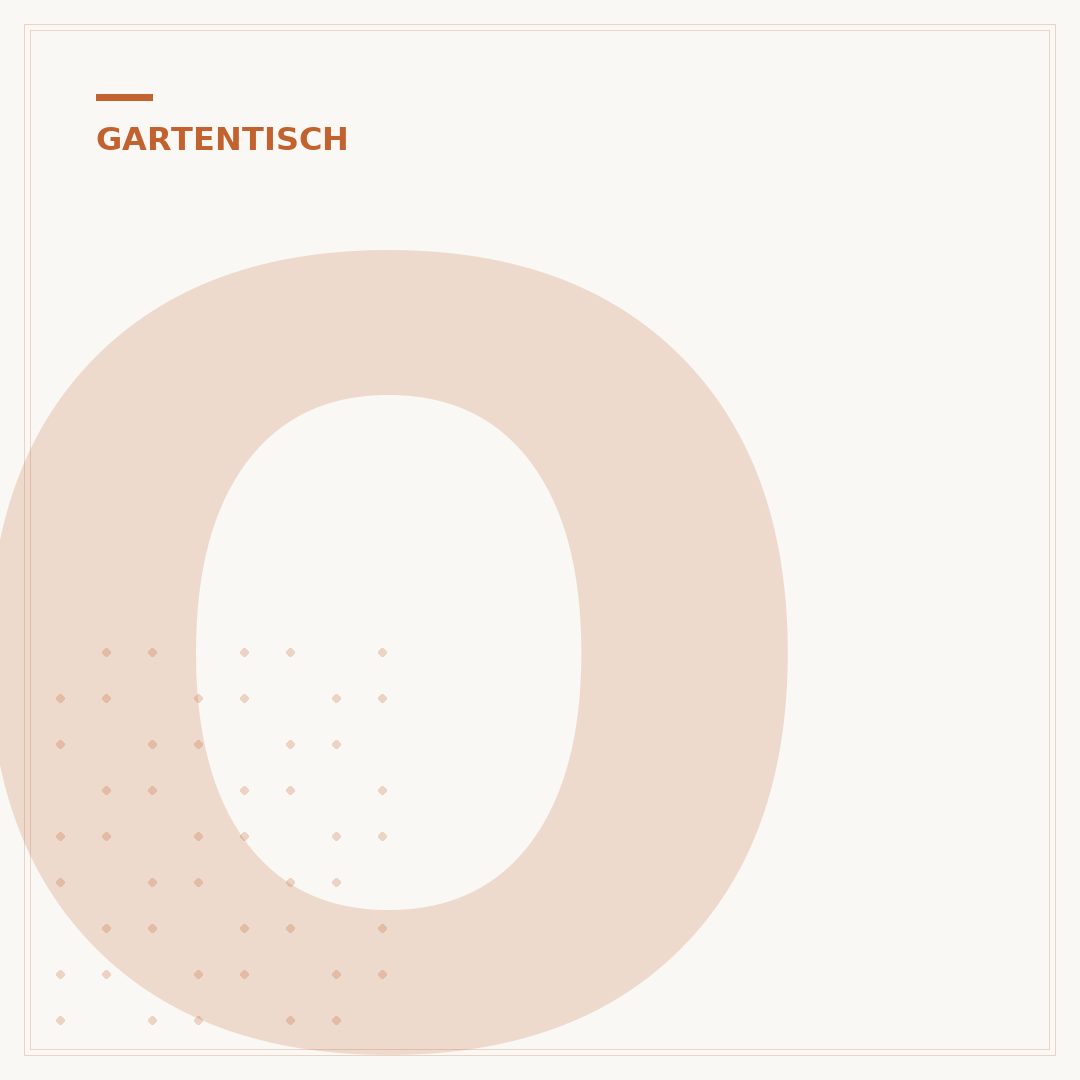 Ovaler ausziehbarer Gartentisch