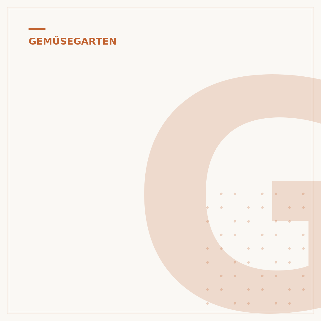 Gemüsegarten planen: Der Weg zum eigenen Nutzgarten