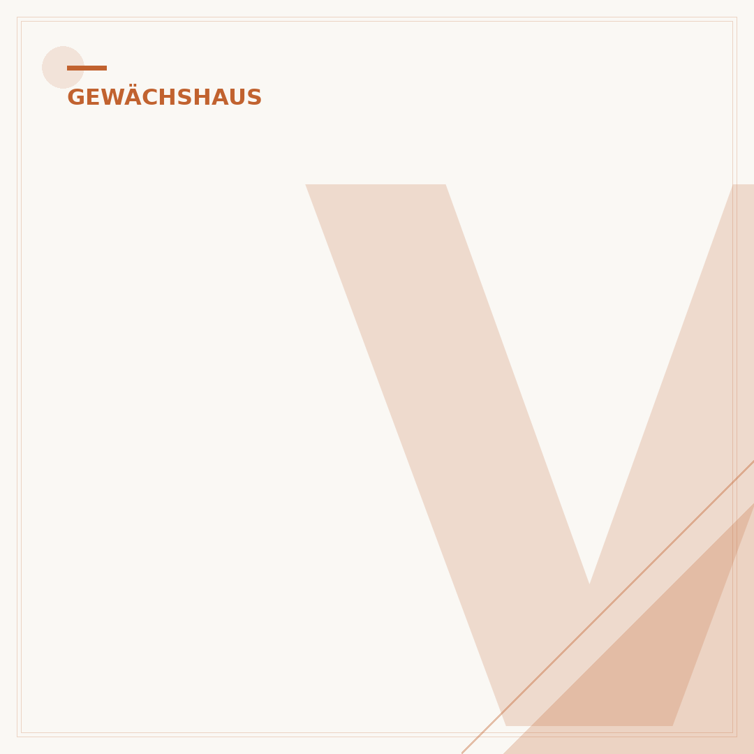Viktorianisches Gewächshaus