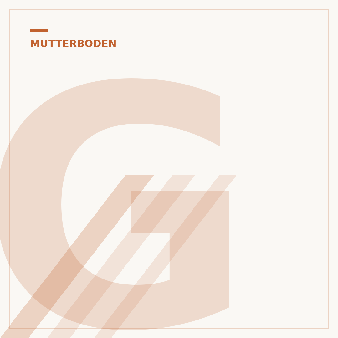 Gewicht Mutterboden pro m³: Dichte und Berechnung verstehen