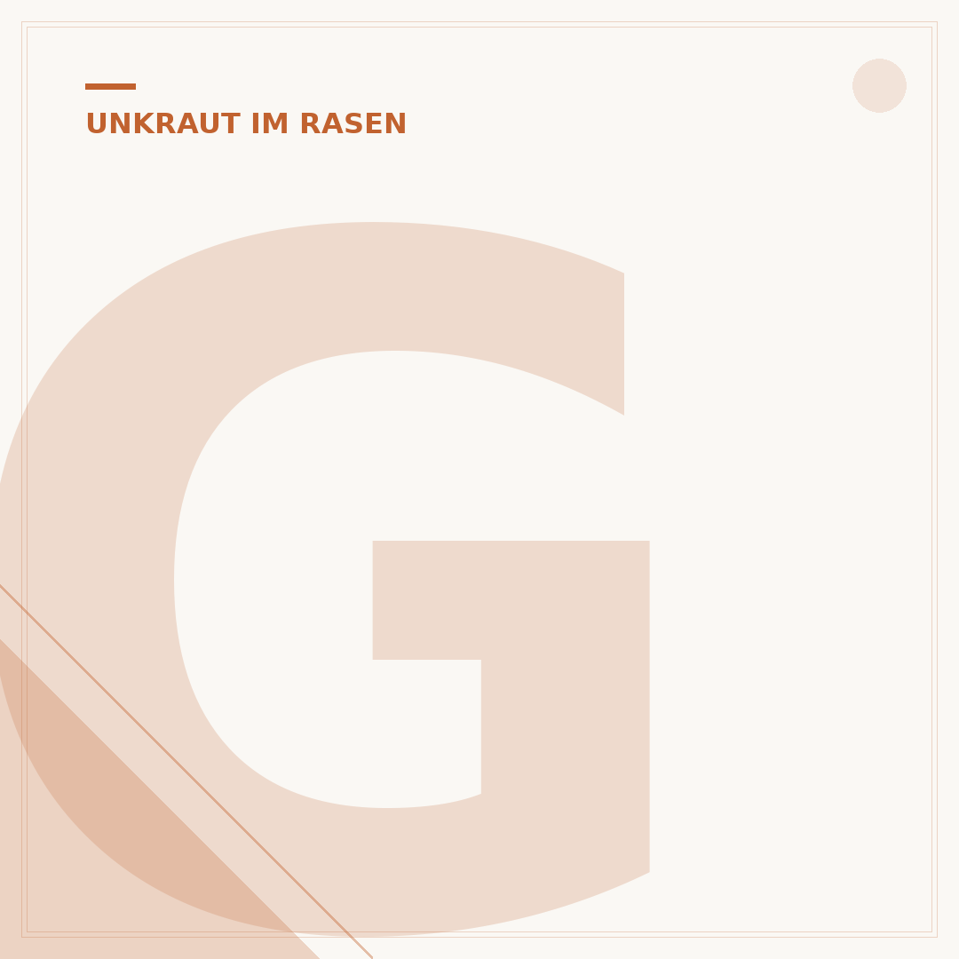 Giersch im Rasen bekämpfen: So werden Sie ihn los