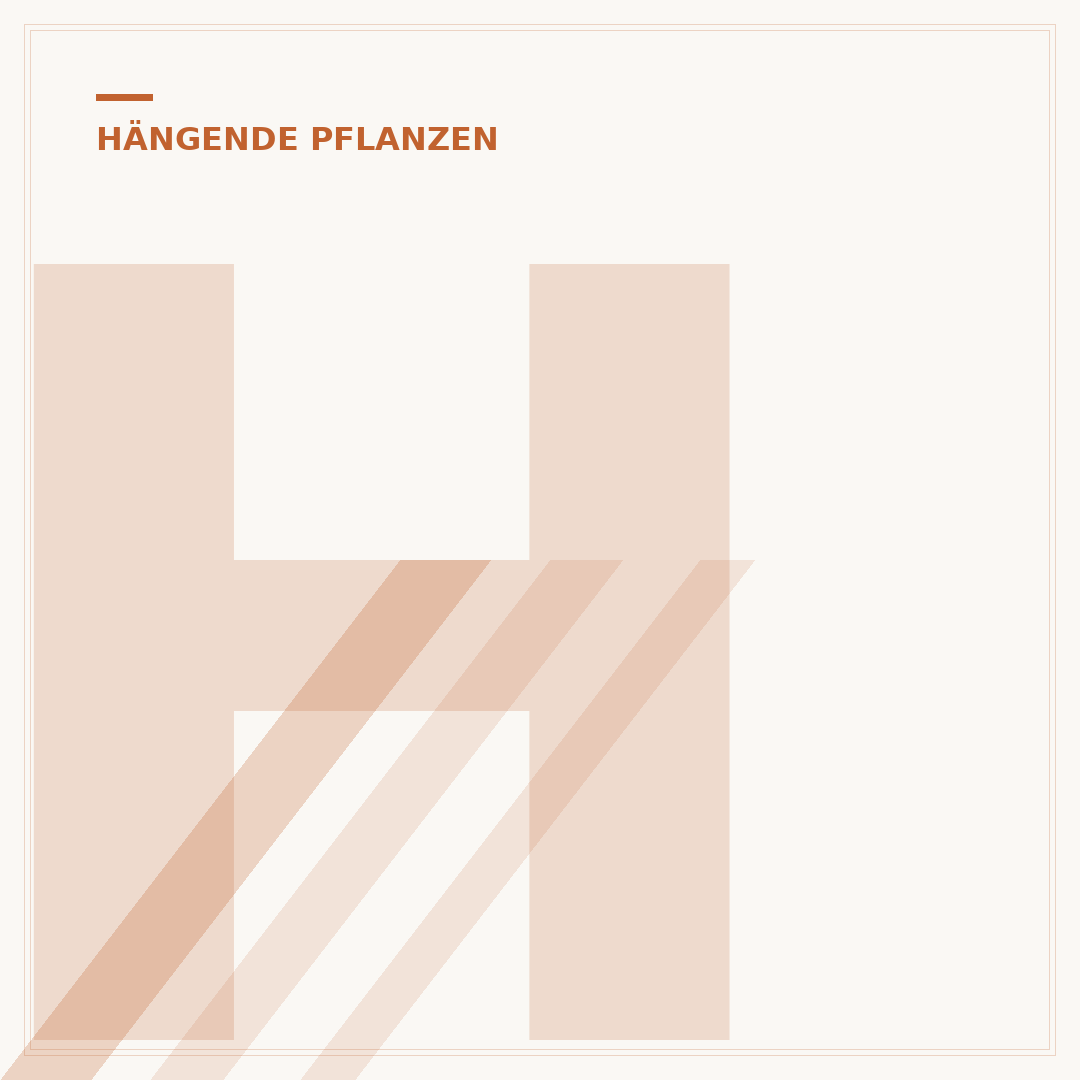 Hängende Pflanzen für Ihr Zuhause: Auswahl & Pflege