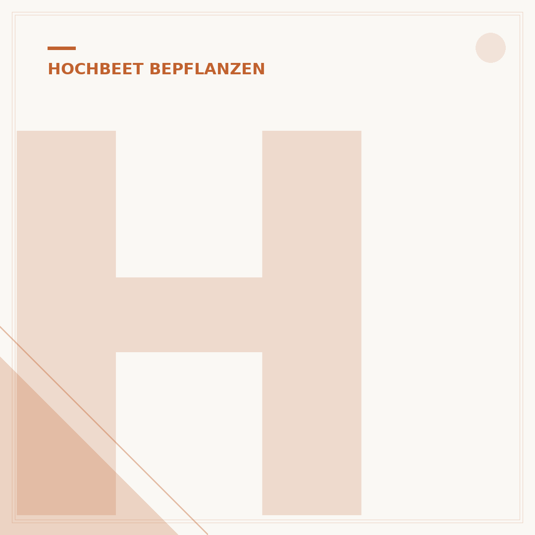 Hochbeet im Herbst bepflanzen: Ideen und Ratgeber