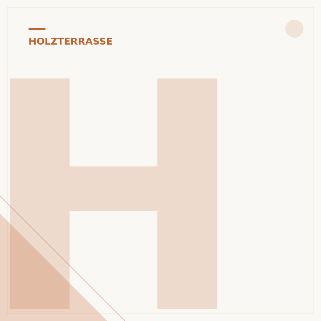 Holzterrasse Abstände Unterkonstruktion: Das Wichtigste