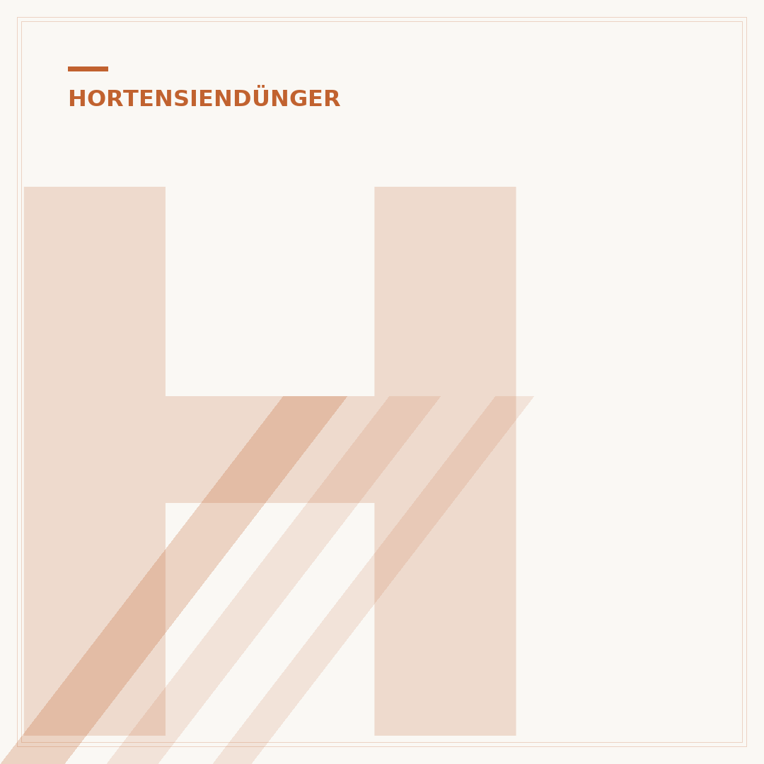 Hornspäne für Hortensien: Düngen für prächtige Blüten