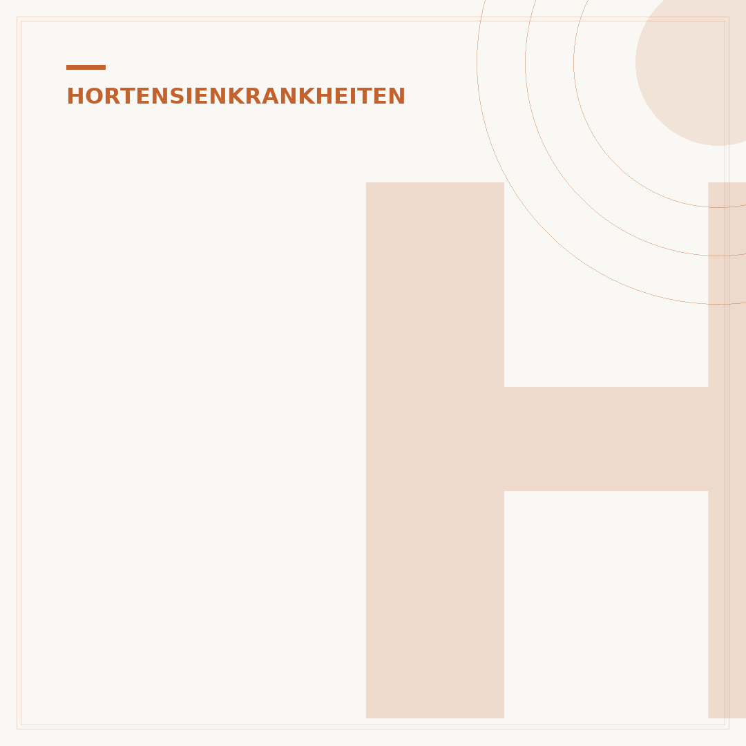 Hortensien-Blüten hängen