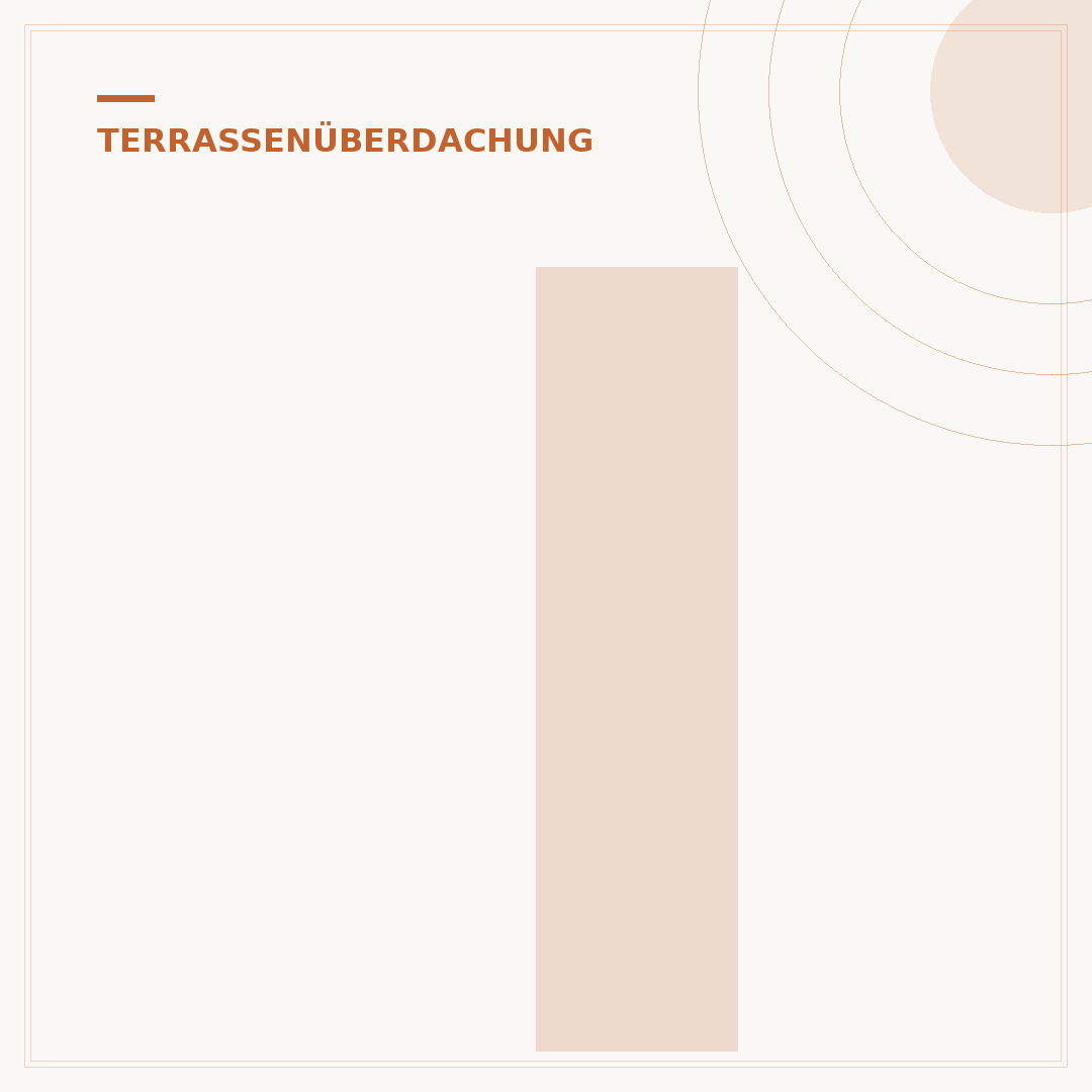 Ideen für Terrassen und Überdachungen