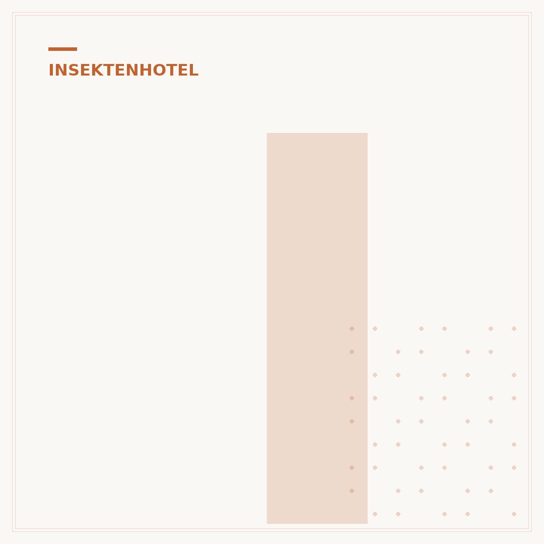Insektenhotel Dose Füllmaterial: Die Wahl für Nützlinge