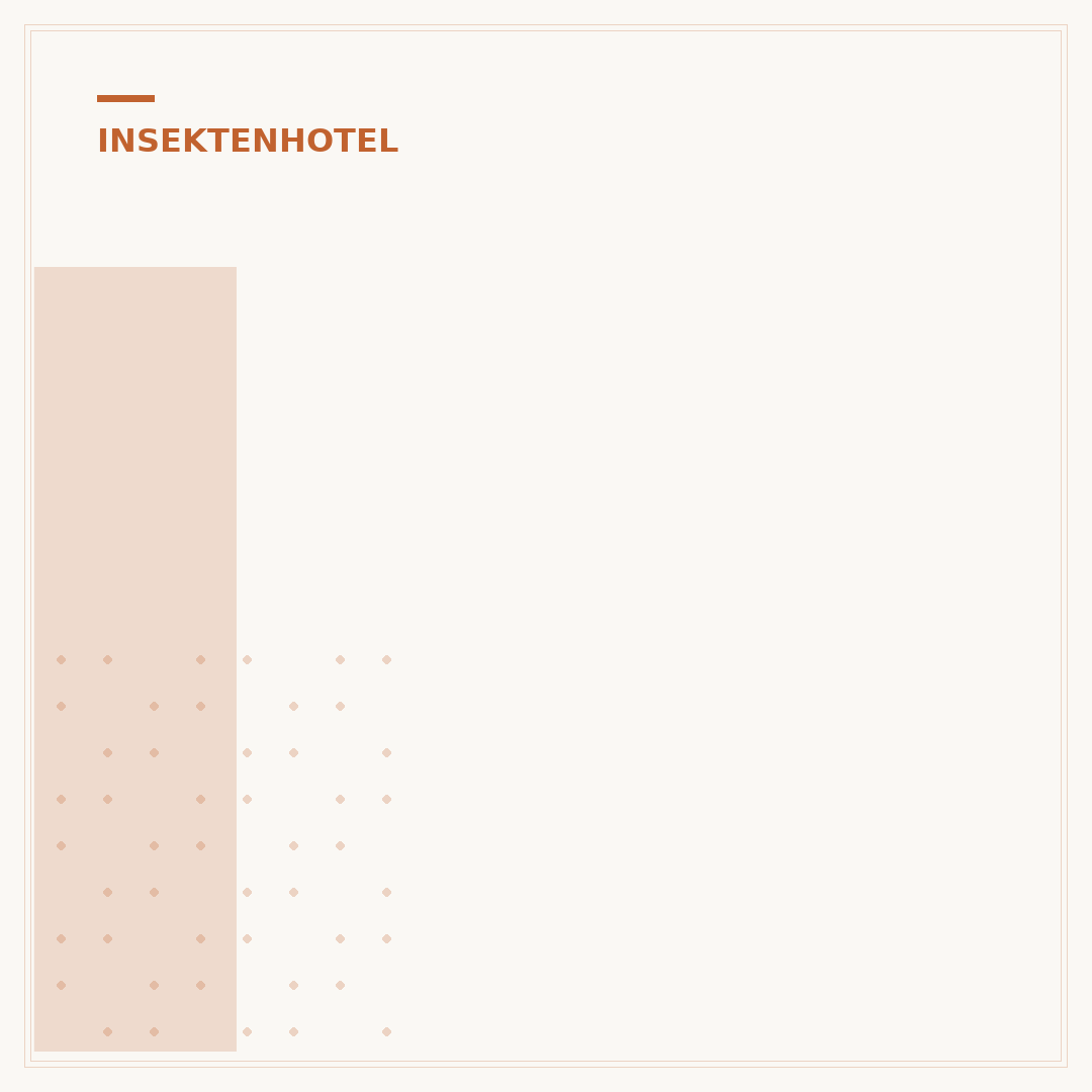 Insektenhotel XXL NABU: Ihr Ratgeber für den Garten