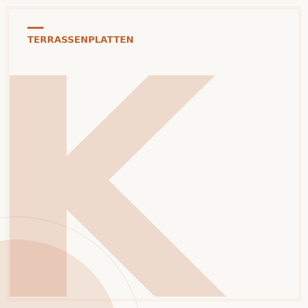 Keramik-Terrassenplatten