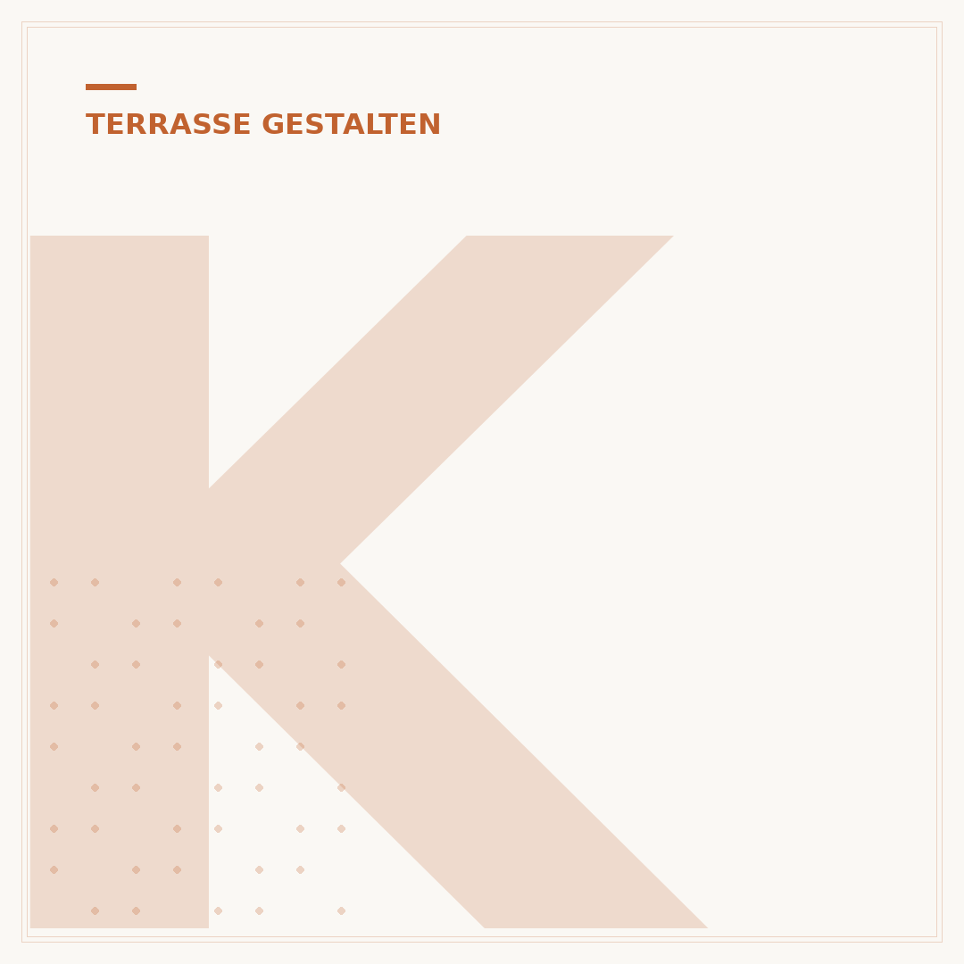 Kleine Terrasse gestalten