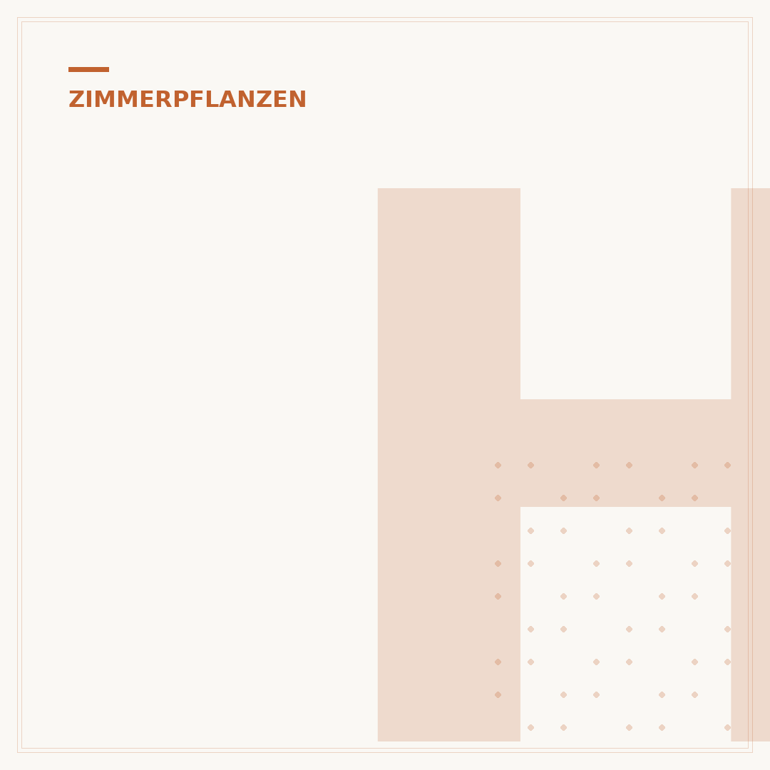 Hochwertige künstliche Zimmerpflanzen