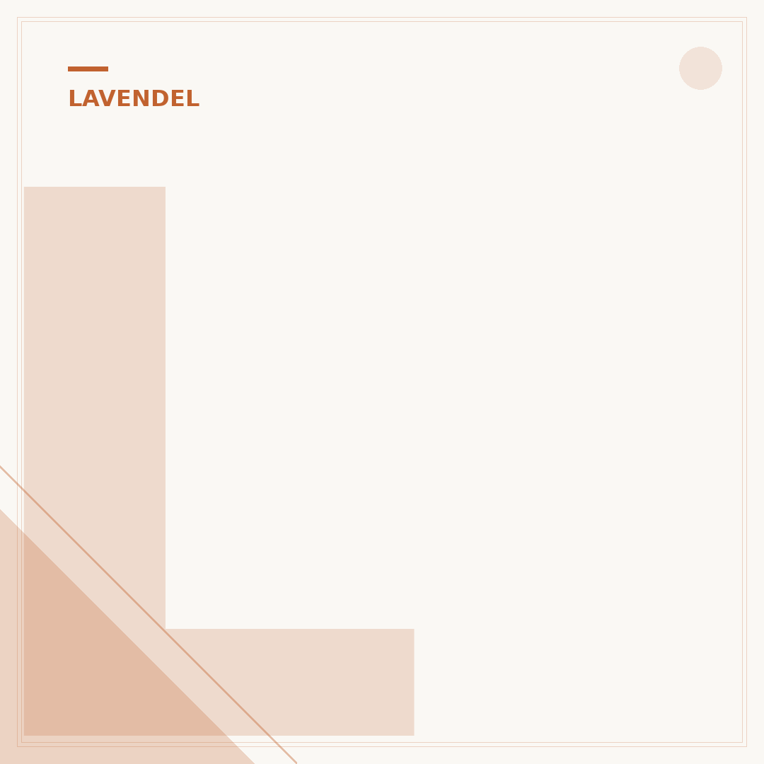 Lasea Lavendel: Wissenswertes über das Beruhigungsmittel