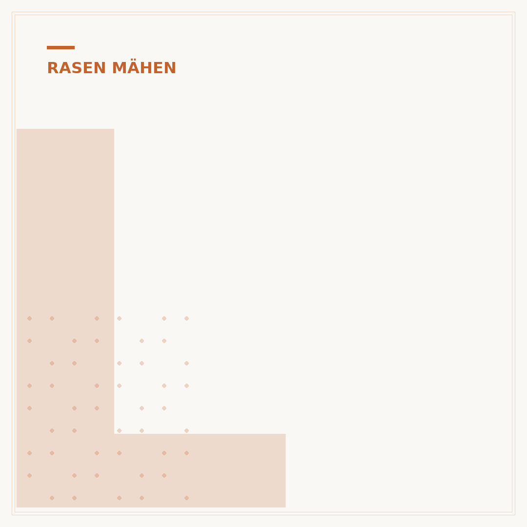 Letztes Mal Rasen Mähen: Wann ist der richtige Zeitpunkt?