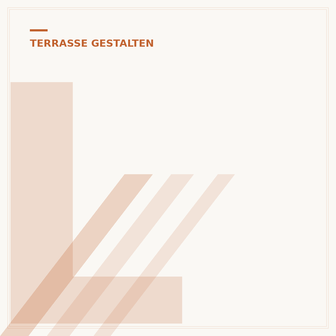 Lounge Terrasse gestalten: Ideen und Möbel für Ihre Oase