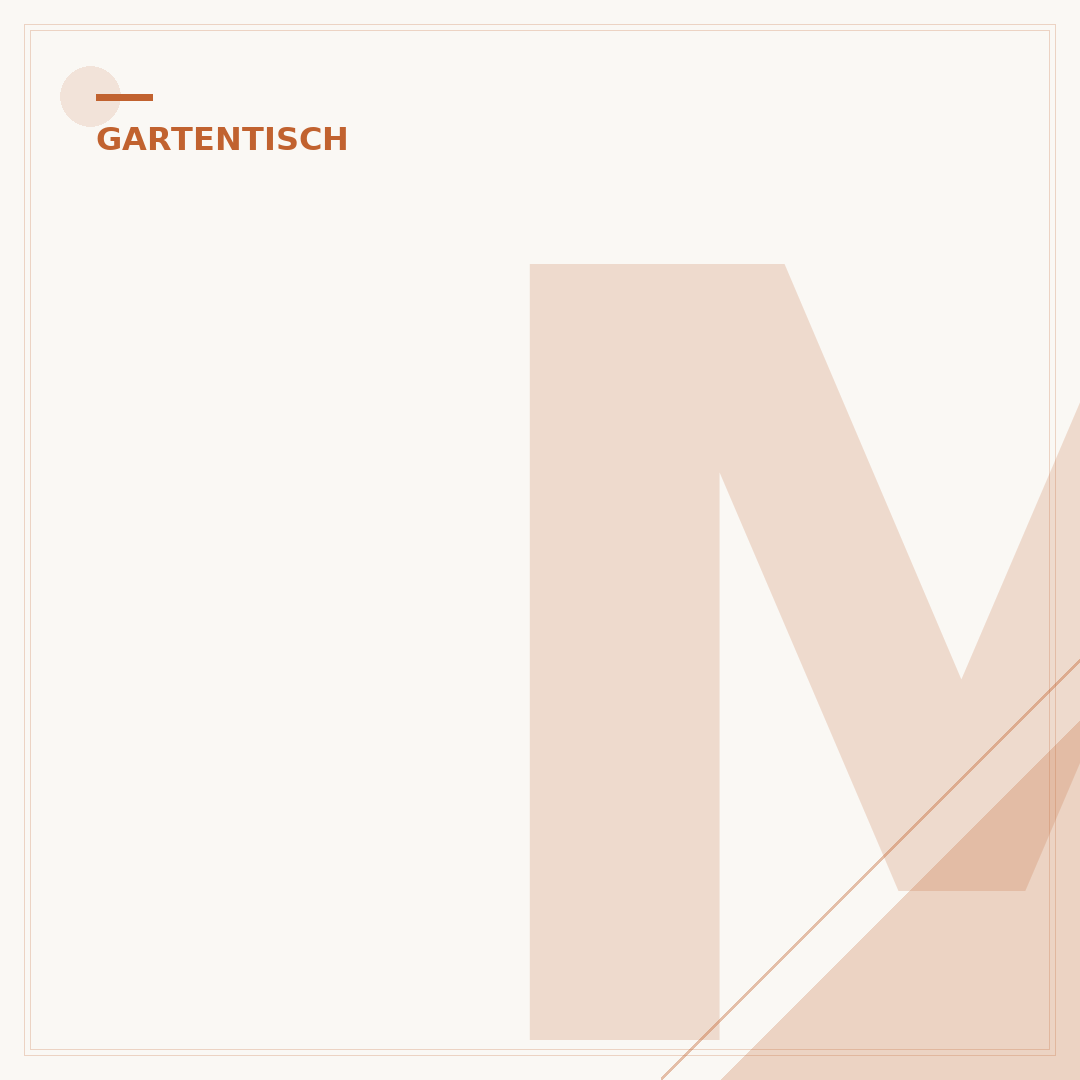 Maison du Monde Gartentisch