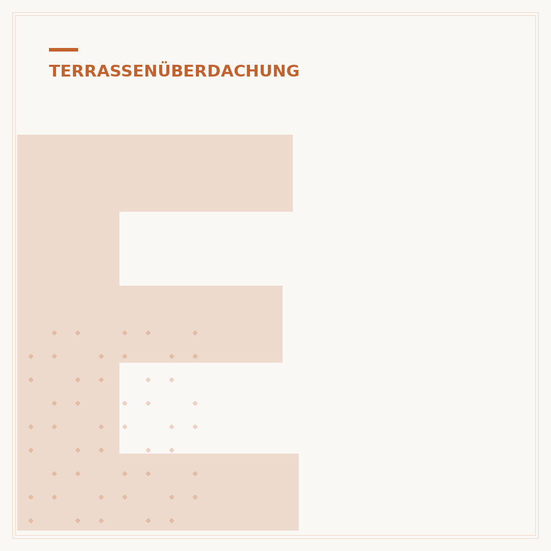 Elektrische Markise für die Terrasse