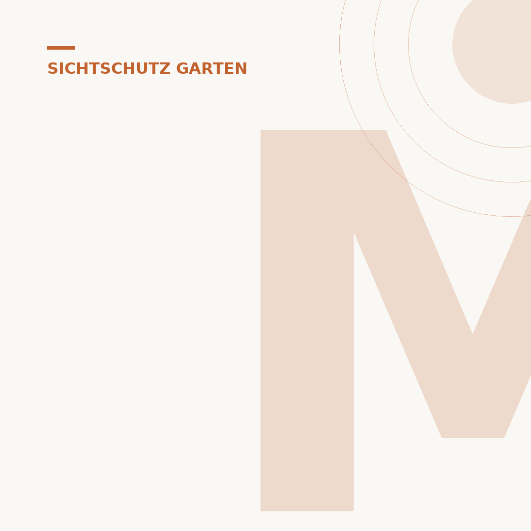 Mauer als Sichtschutz im Garten: Ideen & Vorteile