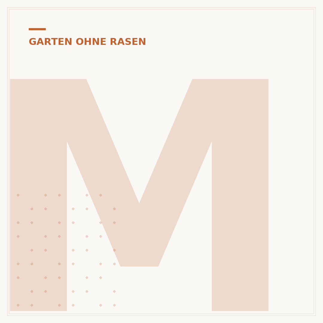 Moderne Trittplatten im Rasen: Gestaltung und Verlegung