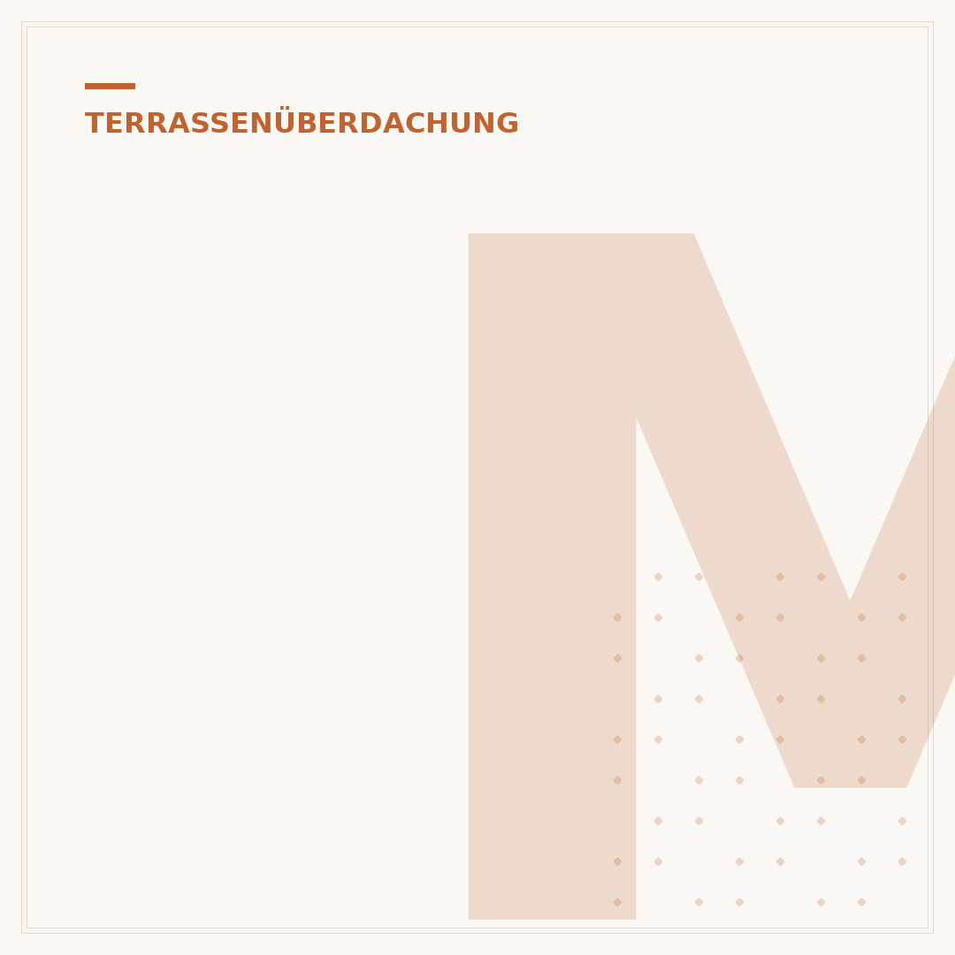 Moderner Sichtschutz für Terrassen