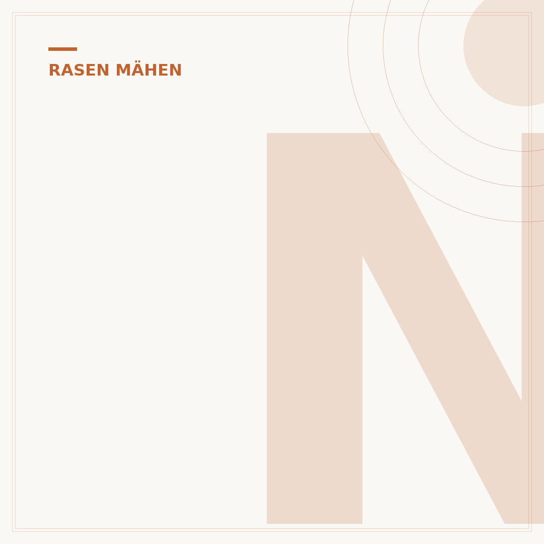 Nassen Rasen Mähen: Ist das wirklich gefährlich?
