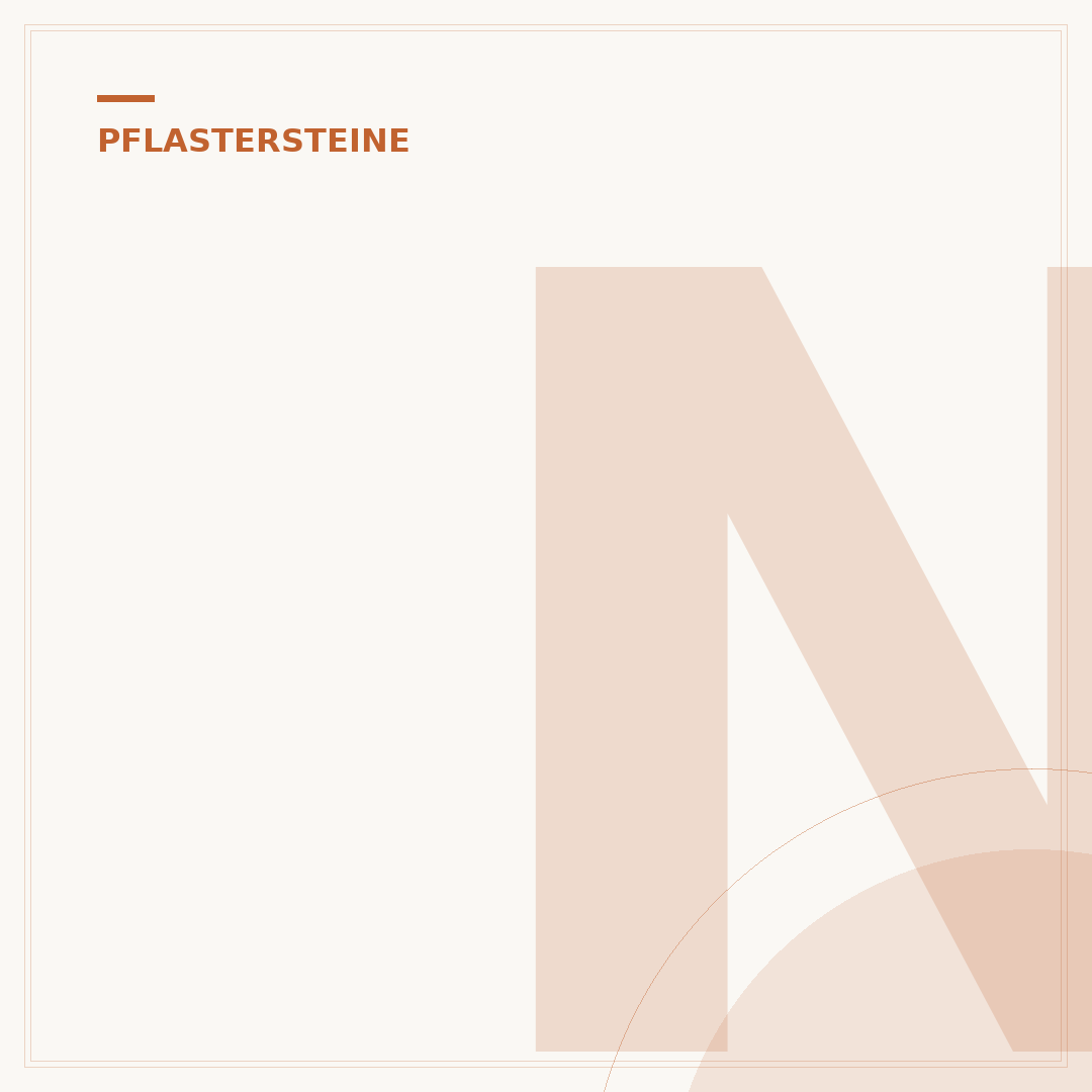 Naturstein-Pflastersteine