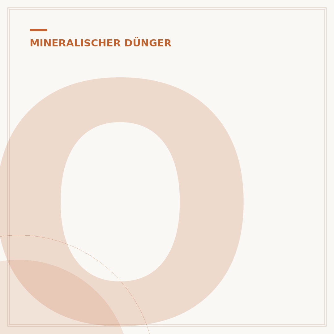 Organisch-mineralischer Dünger